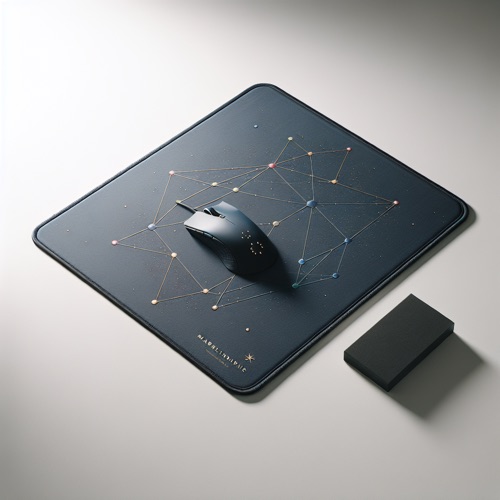 Galaxy Map Desk Mat